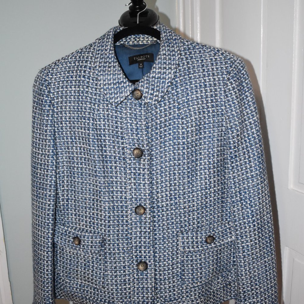 Blue Tweed Jacket
